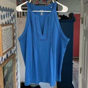 Lilly Pulitzer Royal Blue Tank Top